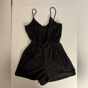 Black Dressy Romper